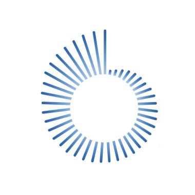 Renkli Geometrik Dönen şekil tasarımı. Merdiven soyut tasarımı. Stok vektör illüstrasyonu beyaz arkaplanda izole edildi.