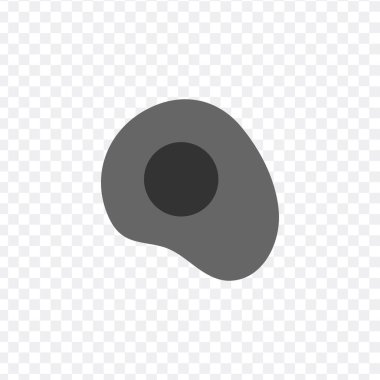 Düz yumurta ikonu. Stok vektör illüstrasyonu beyaz arkaplanda izole edildi.