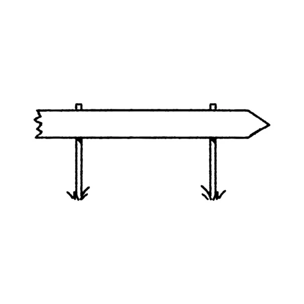 Ícone de ponteiro de rua, sinal de roud. Ilustração do vetor de estoque isolado no fundo branco . —  Vetores de Stock