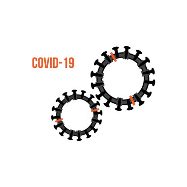 Flaş haber başlığı şablonu. Corona virüsü salgını ve 2020 'de grip. Covid-19 gerilim vakaları bir salgın olarak görülüyor. Hastalık hücreleri dünya ya da dünya çizgisinde resimleme kavramı