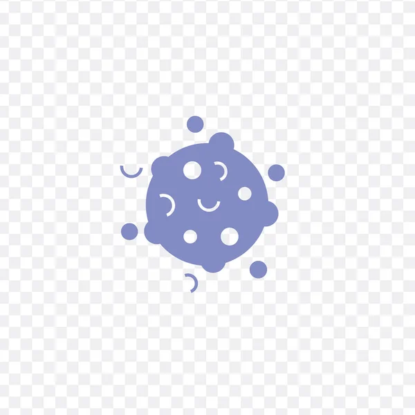 Virus Icon Molecula Virusului Ilustrație Vectorială Stoc — Vector de stoc