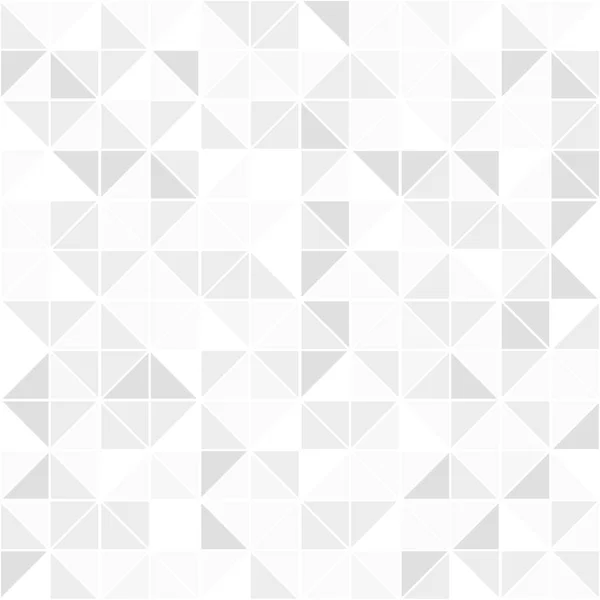 Gray geometric seamless pattern. Mosaic background. — Stock Vector
