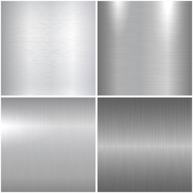 Dokular parlak metal.
