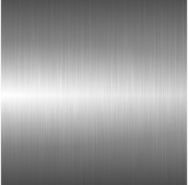 Metal geborsteld textuur. — Stockvector