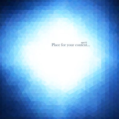 Soyut parlak mavi arkaplan.