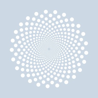 Şekil noktalı soyut. Vektör tasarım öğesi