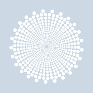 Şekil noktalı soyut. Vektör tasarım öğesi
