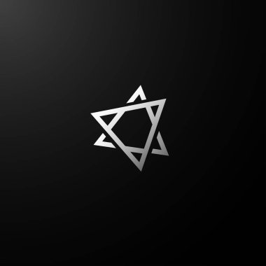 Vektör geometrik Logo.