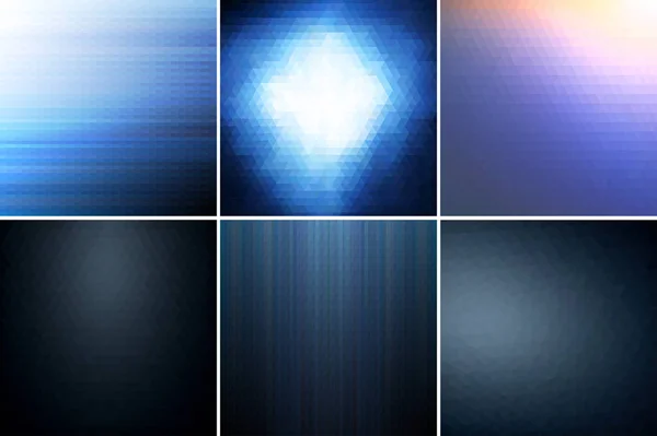 Blue abstract backgrounds. — Stock Vector