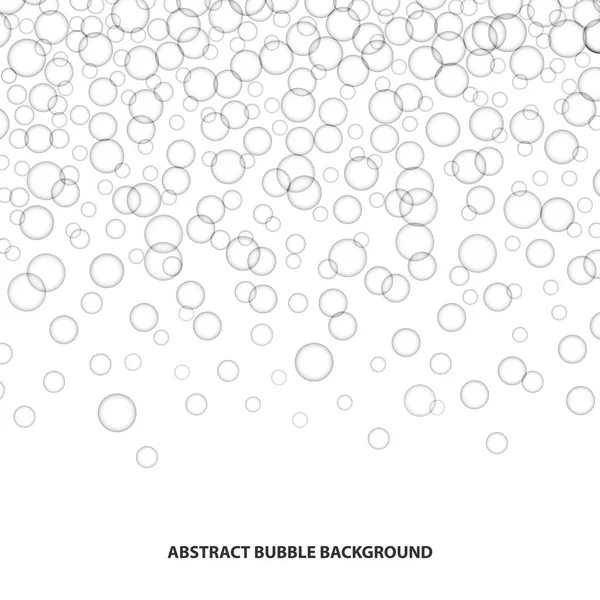 Abstract bubble background. — Stock Vector