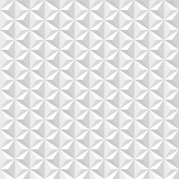 Белая геометрическая трехмерная текстура . — стоковый вектор