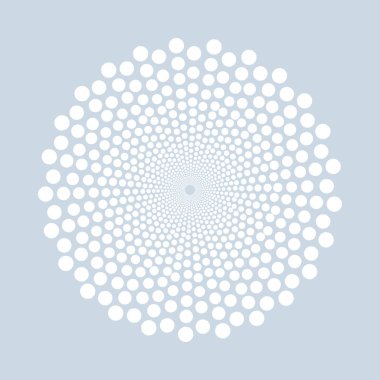 Şekil noktalı soyut. Vektör tasarım öğesi