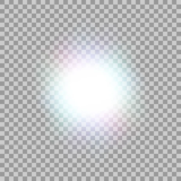 Effet lumineux vectoriel . — Image vectorielle