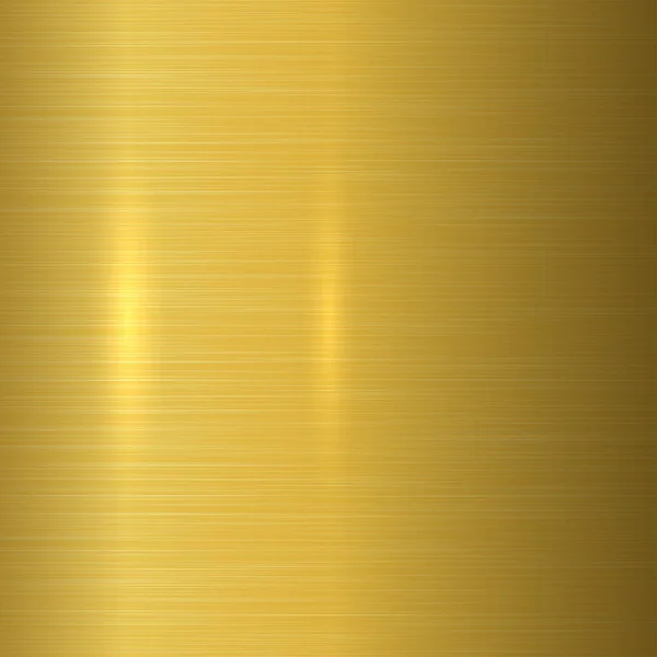 Textura metálica brillante oro . — Vector de stock