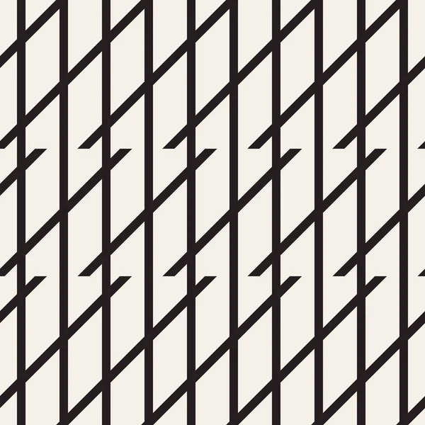 Zigzag lines geometric seamless pattern. — Stock Vector