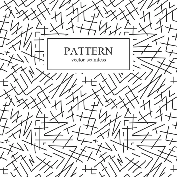 Seamless striped sketch pattern.