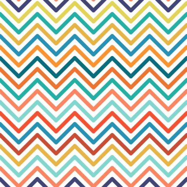 Chevron renkli kesintisiz geometrik desen.