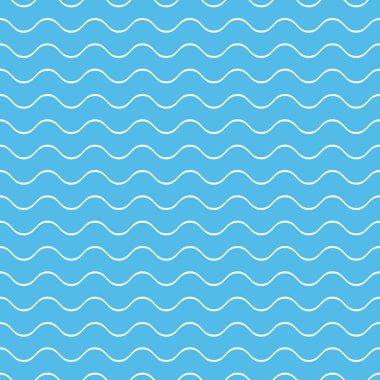Basit dalgalı desen - sorunsuz.