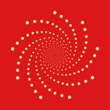 Şekil noktalı soyut. Vektör tasarım öğesi