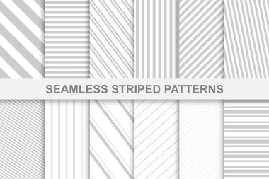 kesintisiz çizgili desenler koleksiyon.