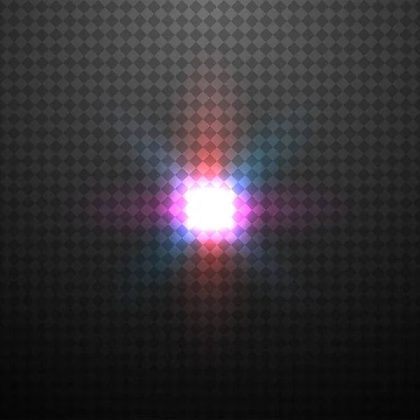 Vector kleur gloeiende lichteffect. — Stockvector