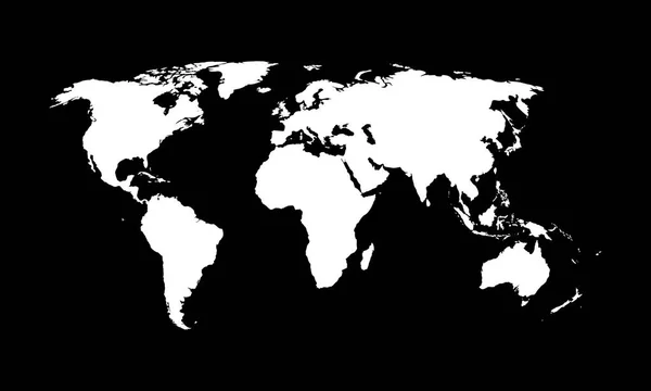 世界地图、 矢量. — 图库矢量图片