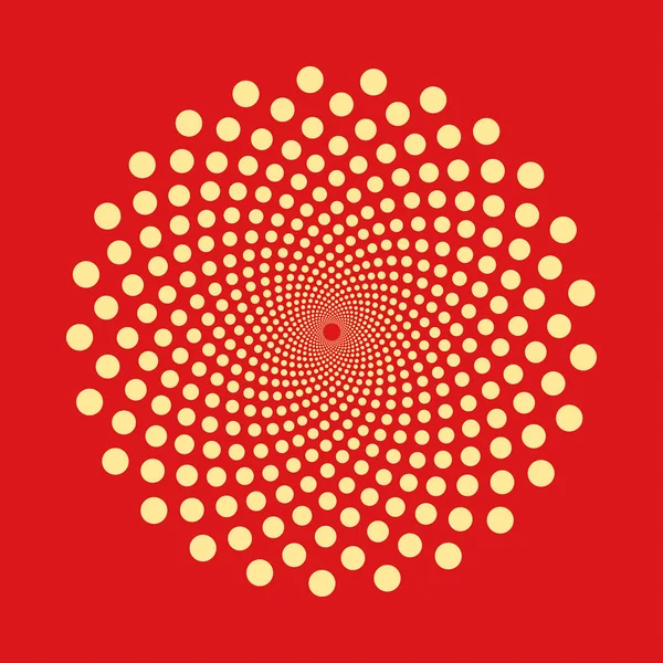 Şekil noktalı soyut. Vektör tasarım öğesi