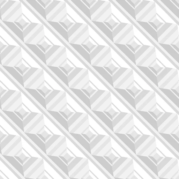 Textura blanca. Patrón decorativo sin costuras . — Vector de stock