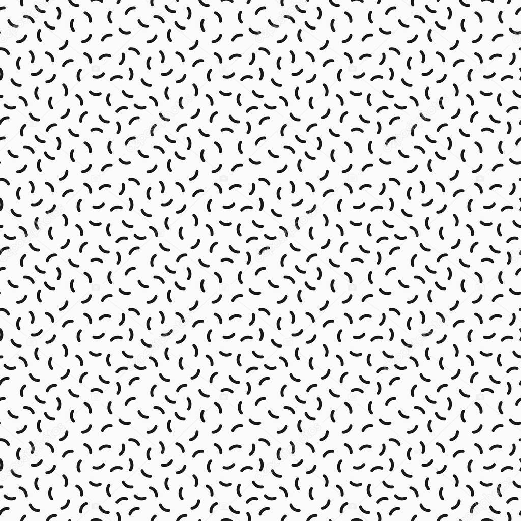 Retro memphis pattern - seamless background.