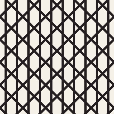 Zikzak çizgiler geometrik seamless modeli.