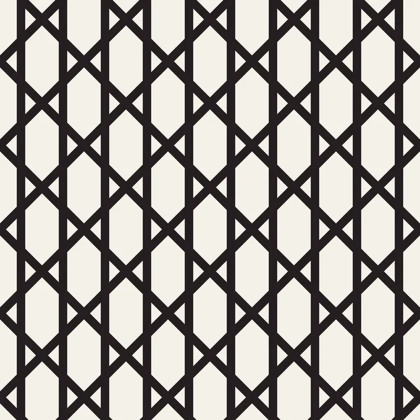 Zickzack-Linien geometrisches nahtloses Muster. — Stockvektor
