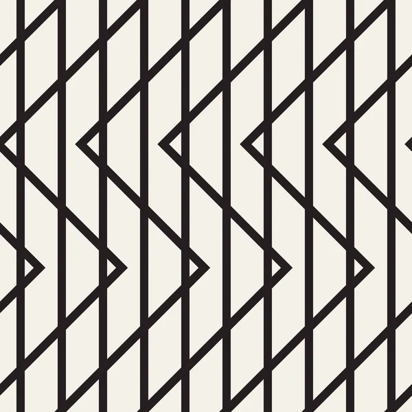 Linee a zig-zag modello geometrico senza cuciture . — Vettoriale Stock