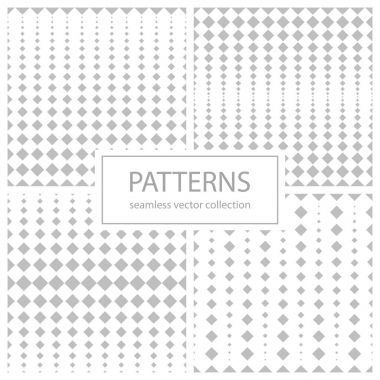 Yarı ton kesintisiz geometrik desenler topluluğu