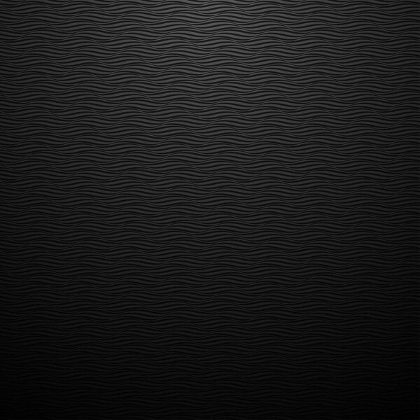 Dark abstract background. Black wavy motion texture.