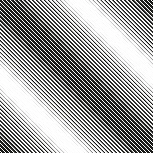 Naadloze diagonale halftone achtergrond. Gestreept patroon. — Stockvector