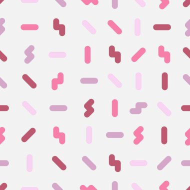 Semless geometrik memphis desen moda - 80-90'lı yılların tasarım.