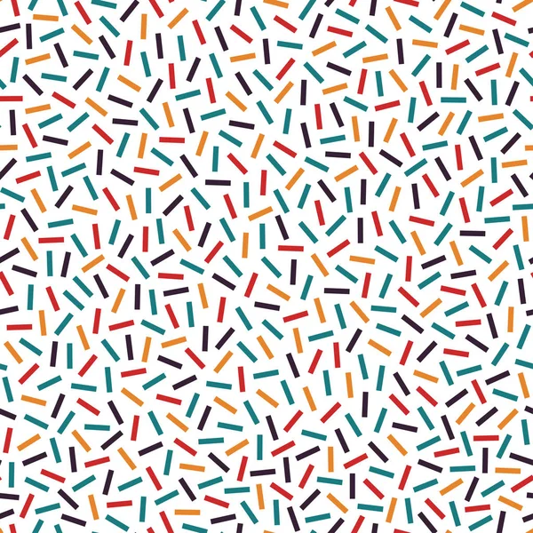 Világos, színes varrat nélküli mintát memphis stílus. Mozaik tilealbe ragaszkodik. 80-90-es évek divat — Stock Vector