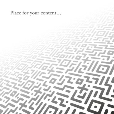 Geometrik arka plan bakış açısıyla - teknoloji tasarım