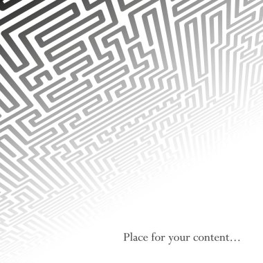 Geometrik arka plan bakış açısıyla - teknoloji tasarım