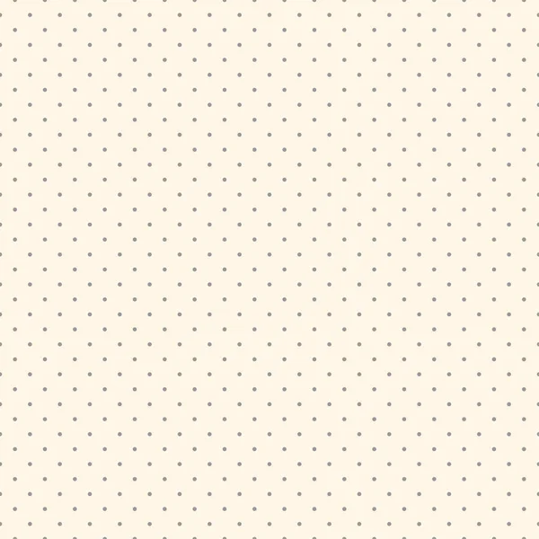 Polka dot naadloze delicate patroon. Gestippelde vector achtergrond — Stockvector