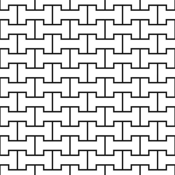 벡터 기하학적 완벽 한 패턴-심플한 디자인. — 스톡 벡터