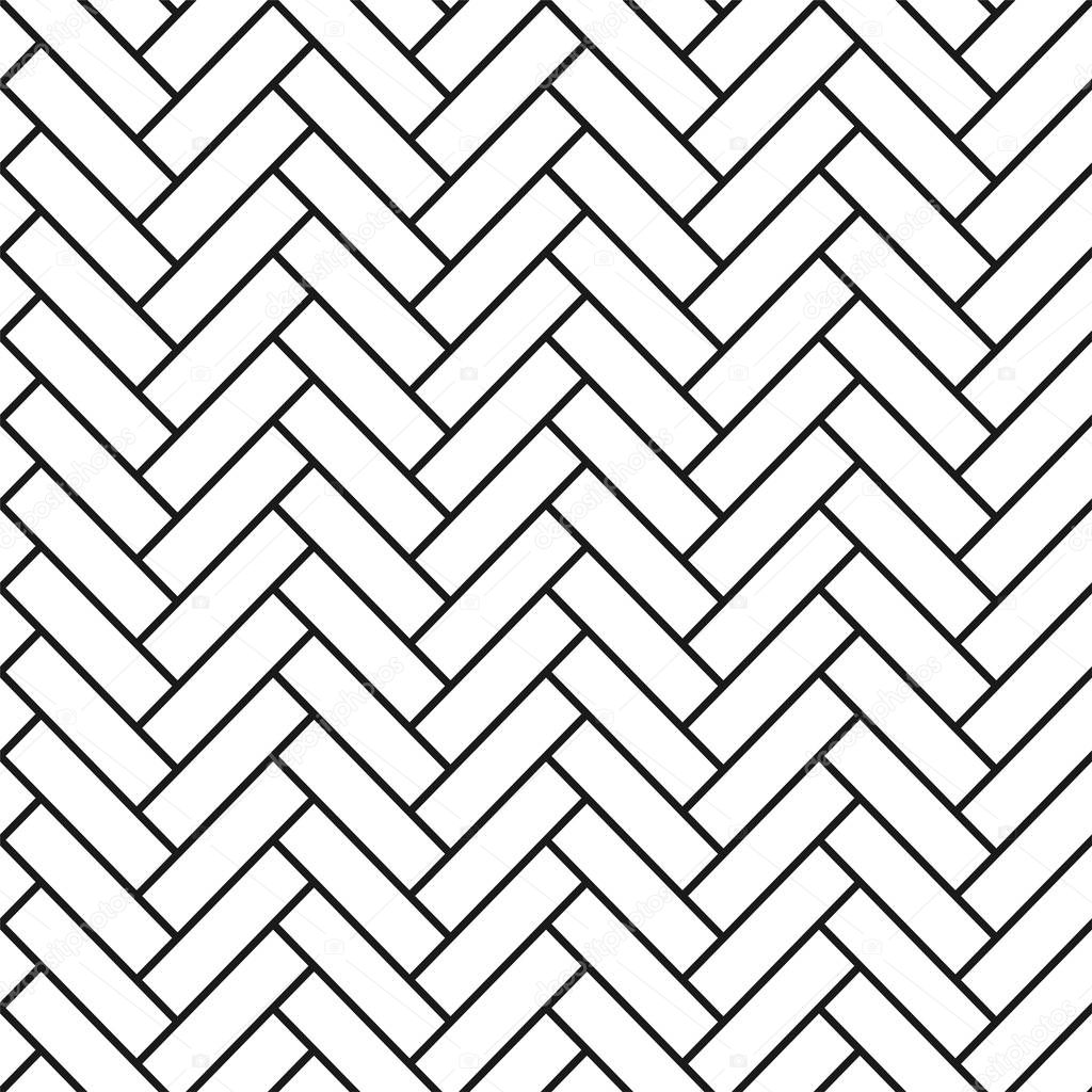 Vector geometric seamless pattern - simple design. 