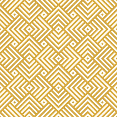 Vektör altın arka plan. Kesintisiz geometrik desen