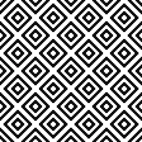 Patrón de cuadrados sin costura - vector de fondo geométrico — Archivo Imágenes Vectoriales