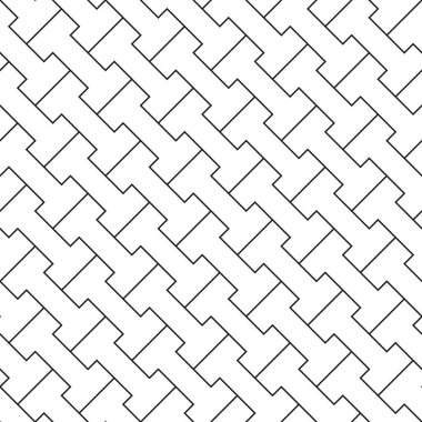 Vektör geometrik arka plan - basit seamless modeli.