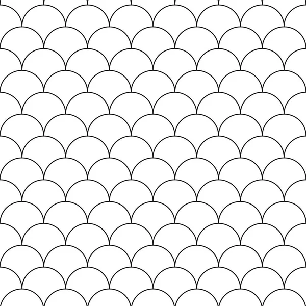 Sömlös japanska mönster - vektor enkel bakgrund. — Stock vektor
