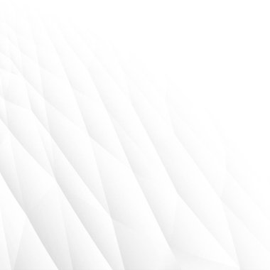 Çokgen şekilleri ile beyaz parlak tasarlamak vektör arka plan