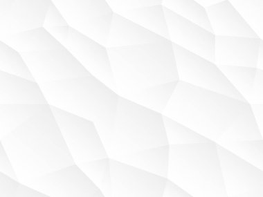 Abstract seamless vector background. White and gray repeatable texture. Polygon endless creative pattern