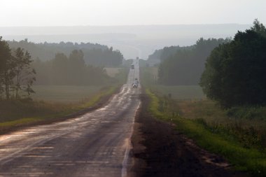 siste yol boyunca yürüyüş