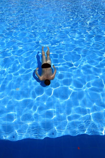 Schwimmer im Wasser — Stockfoto